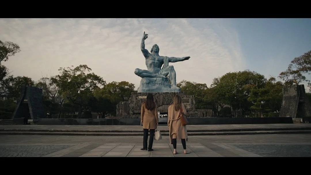Framegrabs from @atomicechoesfilm A powerful doc about two friends exploring the lasting trauma of the Hiroshima and Nagasaki bombings.  Streaming now on PBS.org and airing on PBS nationwide.  Made and produced by the amazing @bluechalkmedia team.  D
