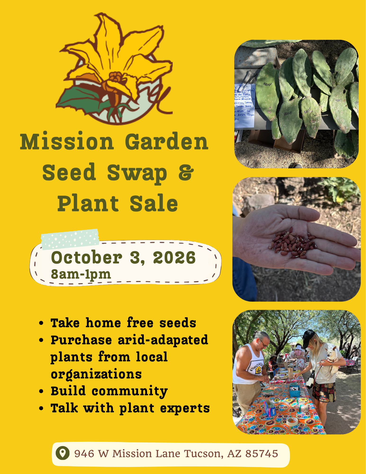 Seed Swap and Plant Sale