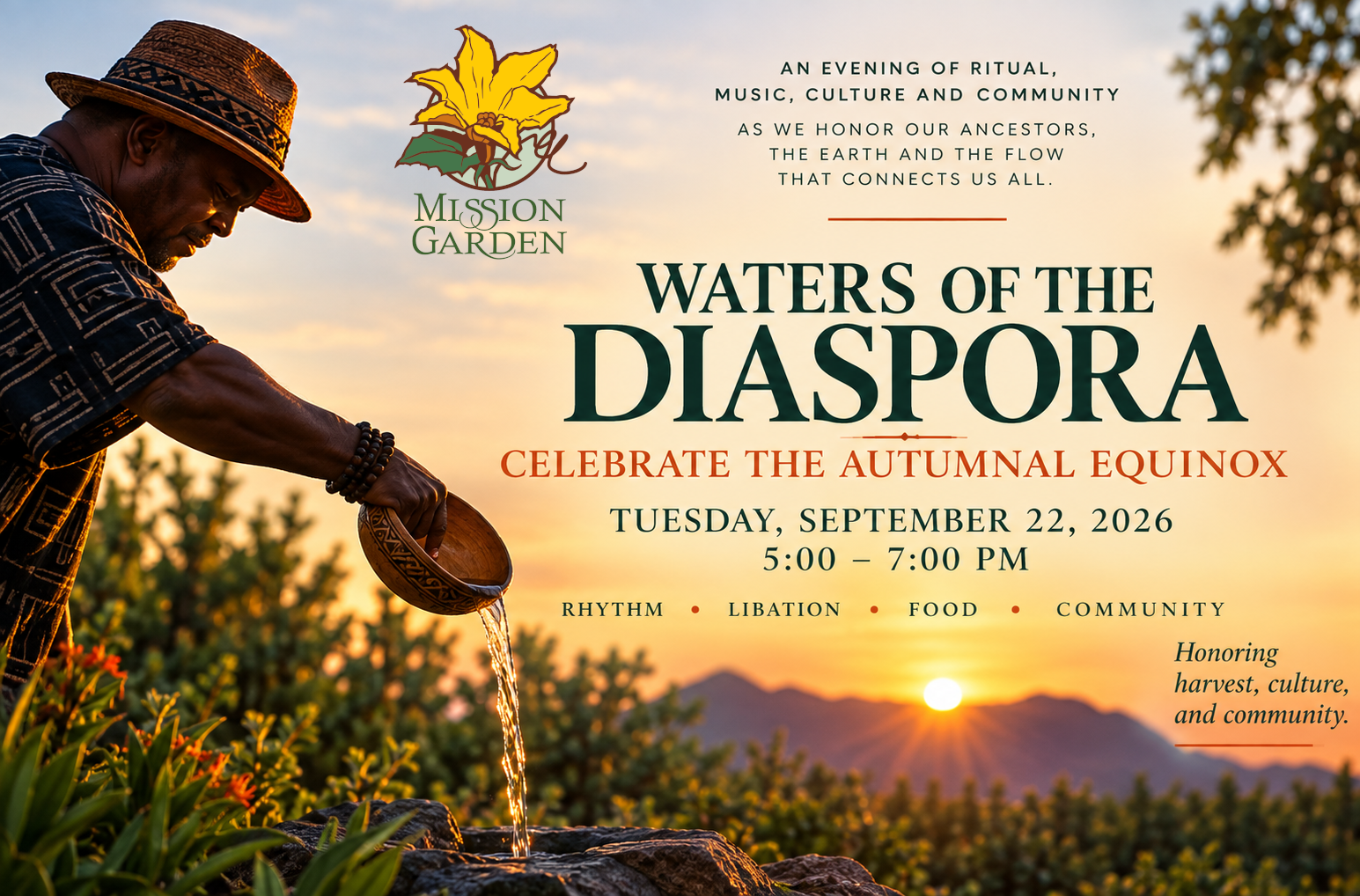 Waters of the Diaspora Celebrate the Autumnal Equinox