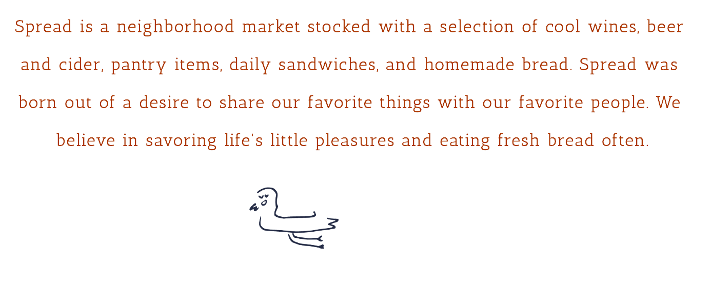 SPREAD MARKET & LARDER