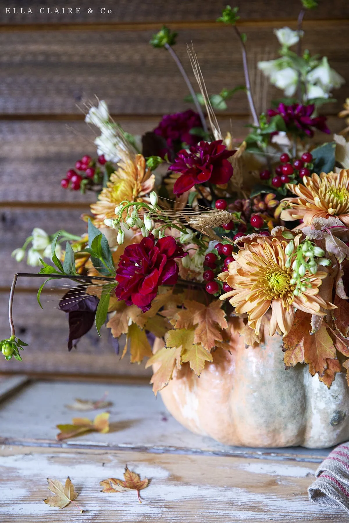 Fall Flower Arrangement on Pumpkin.jpeg