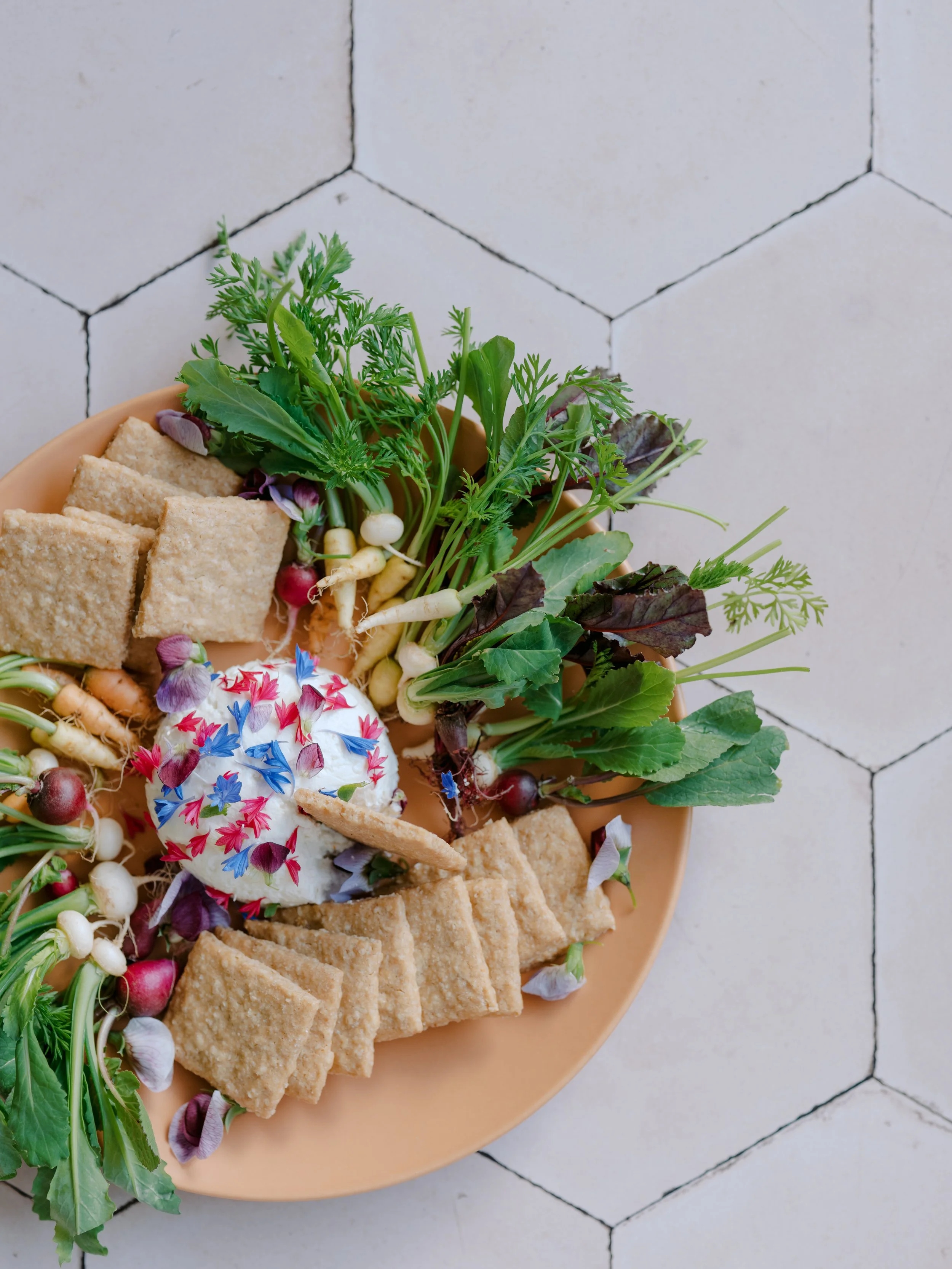 Goat Cheese With Honey and Flowers — Coco et Sel