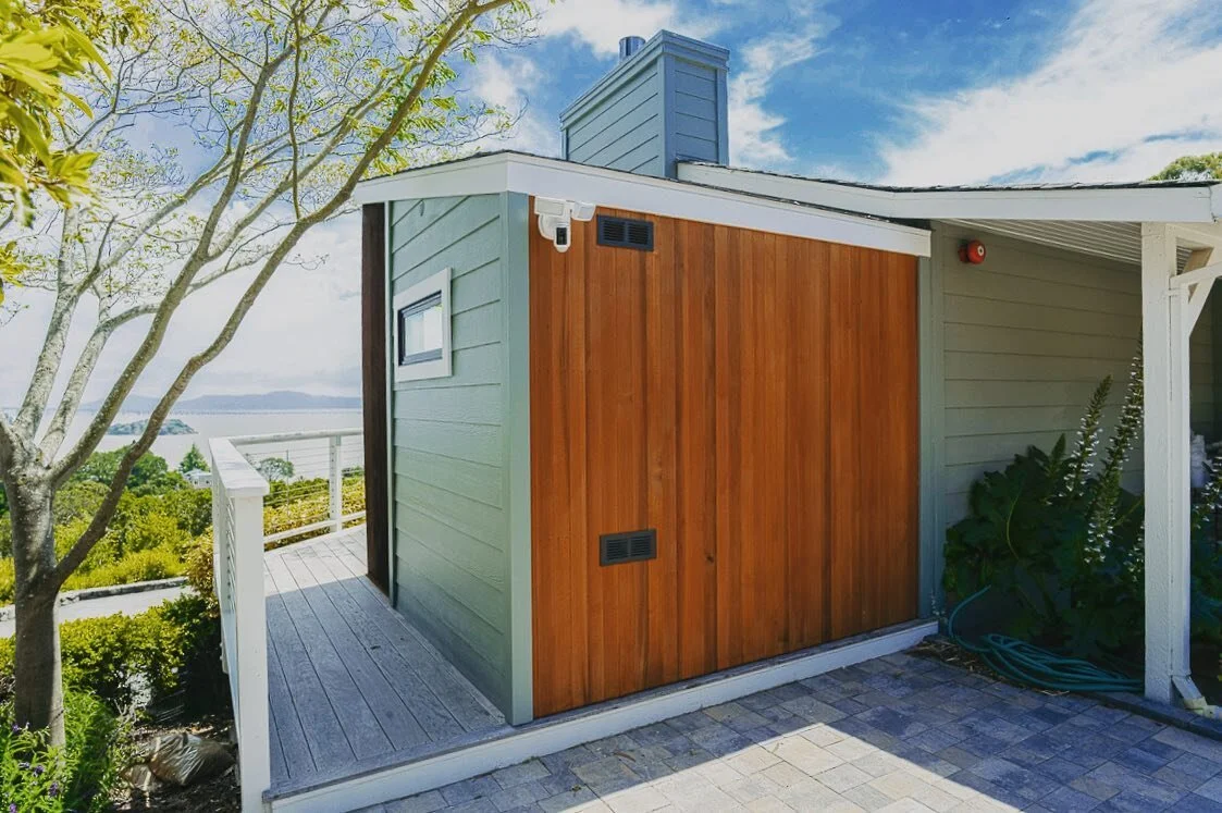 Custom Sauna with remarkable views. It&rsquo;s been a while since we&rsquo;ve posted. We finally got it together and had the talented @andykatzphotography shoot a few of our projects. We&rsquo;re excited to share what we&rsquo;ve been up to. Many mor