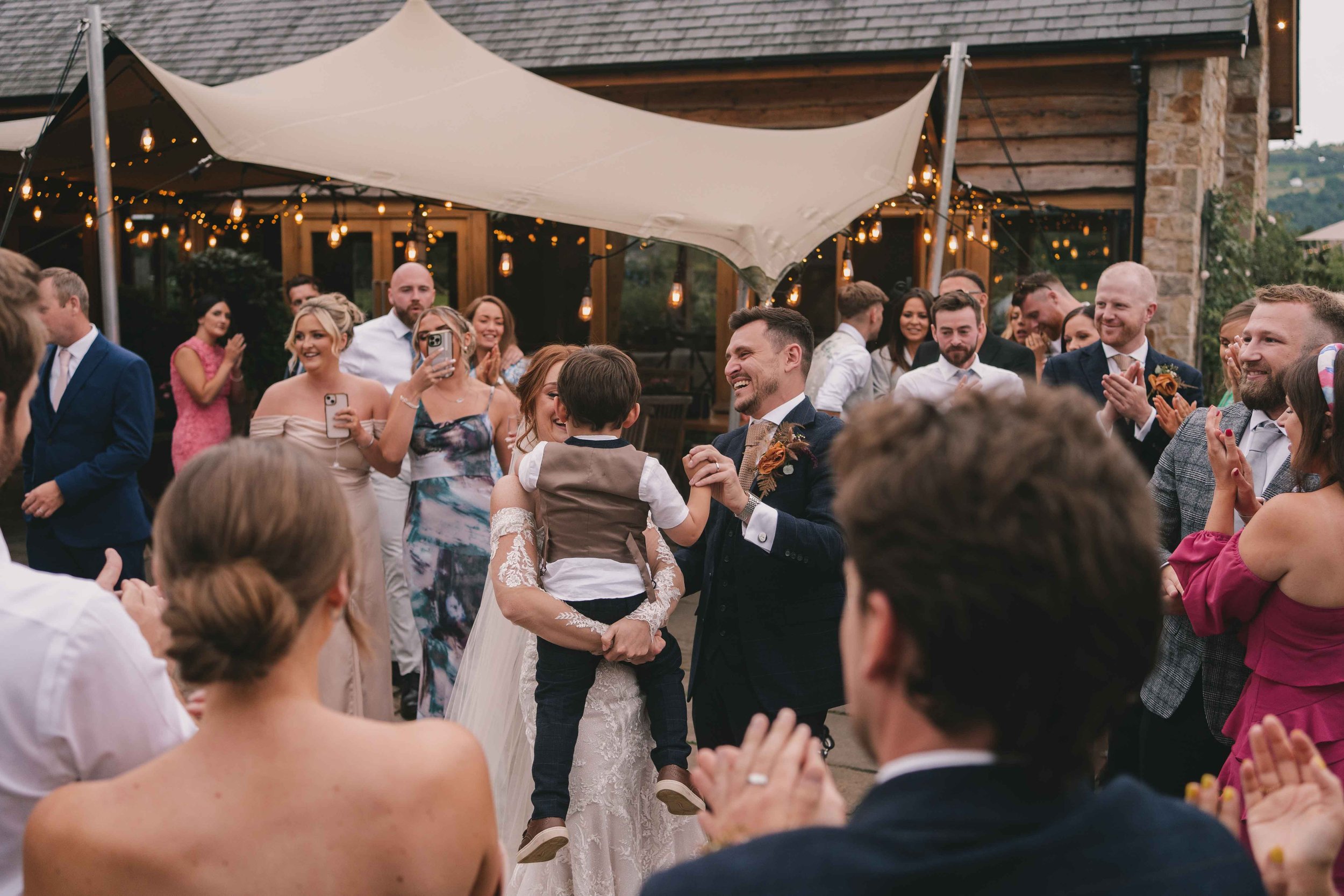 Tower Hills Barn Wrexham North Wales UK Wedding Photography