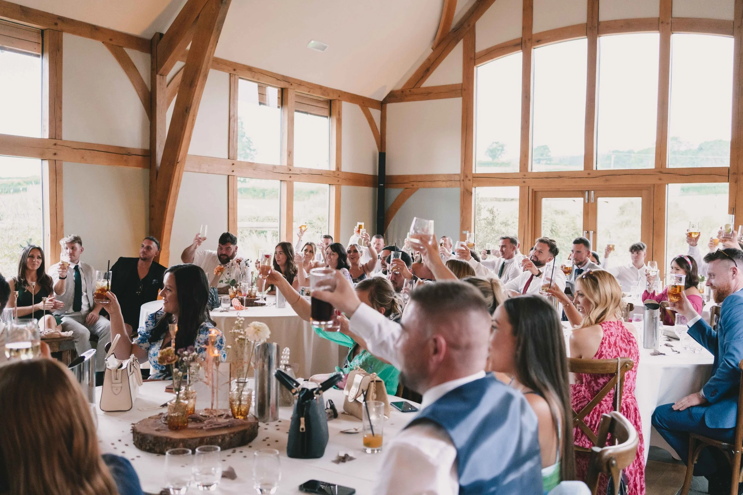 Tower Hills Barn Wrexham North Wales UK Wedding Photography