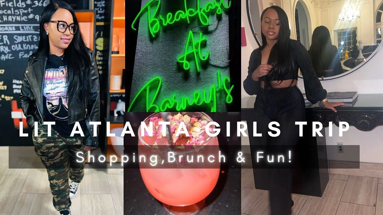 My weekend trip with my wonderful cousin @c.rudiii was lit we had such a good time! Don&rsquo;t forget to watch my YouTube video and tell me your favorite part ! Love y&rsquo;all ❤️
.
.
#atlanta #atlantaliving #vloglife
