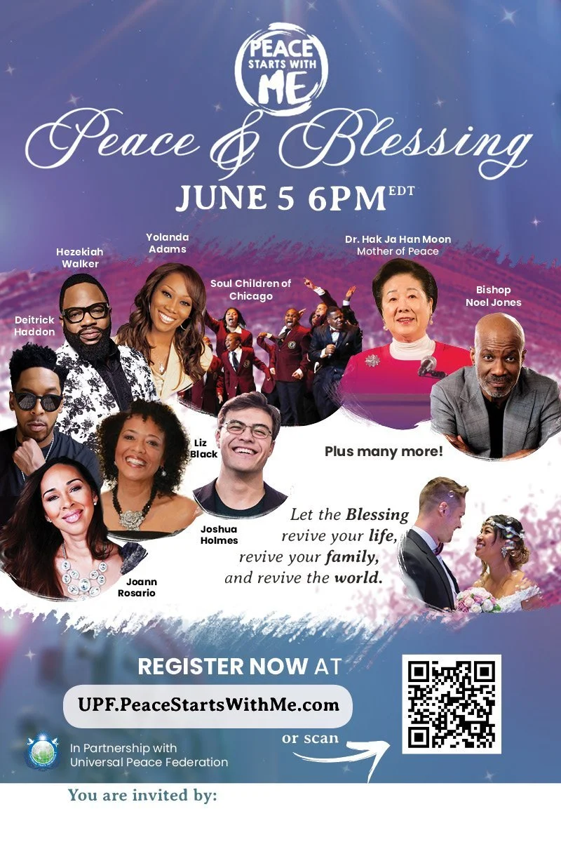 Mother Moon Joined America during the Peace &amp; Blessing Festival!