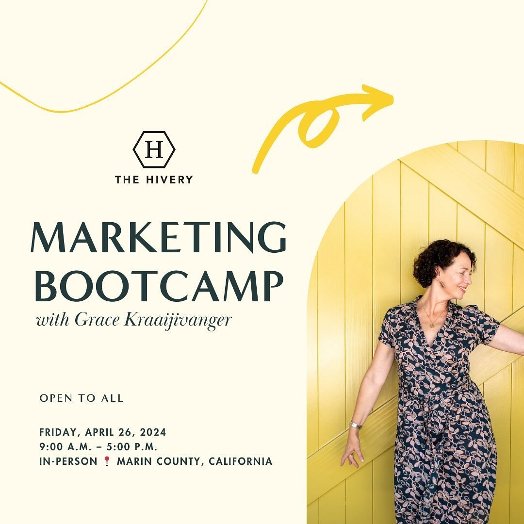 Feeling overwhelmed by marketing and ready to ditch the guesswork to see real results? 🌟 
The Hivery&rsquo;s Marketing Bootcamp is your one-stop shop for building a powerful marketing strategy to attract clients and grow your business!
 
Join us for