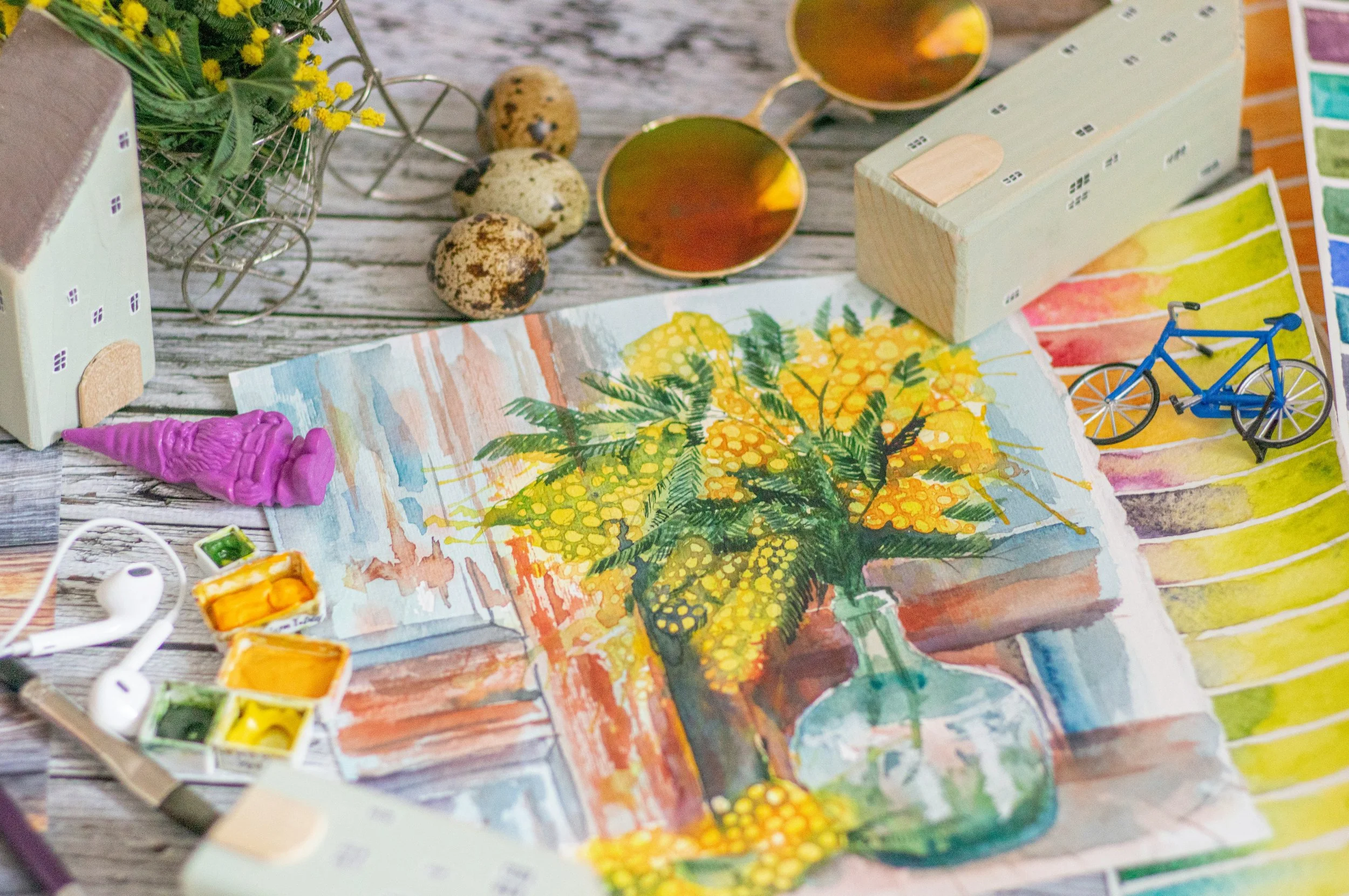 Fall Watercolor Series & Happy Hour