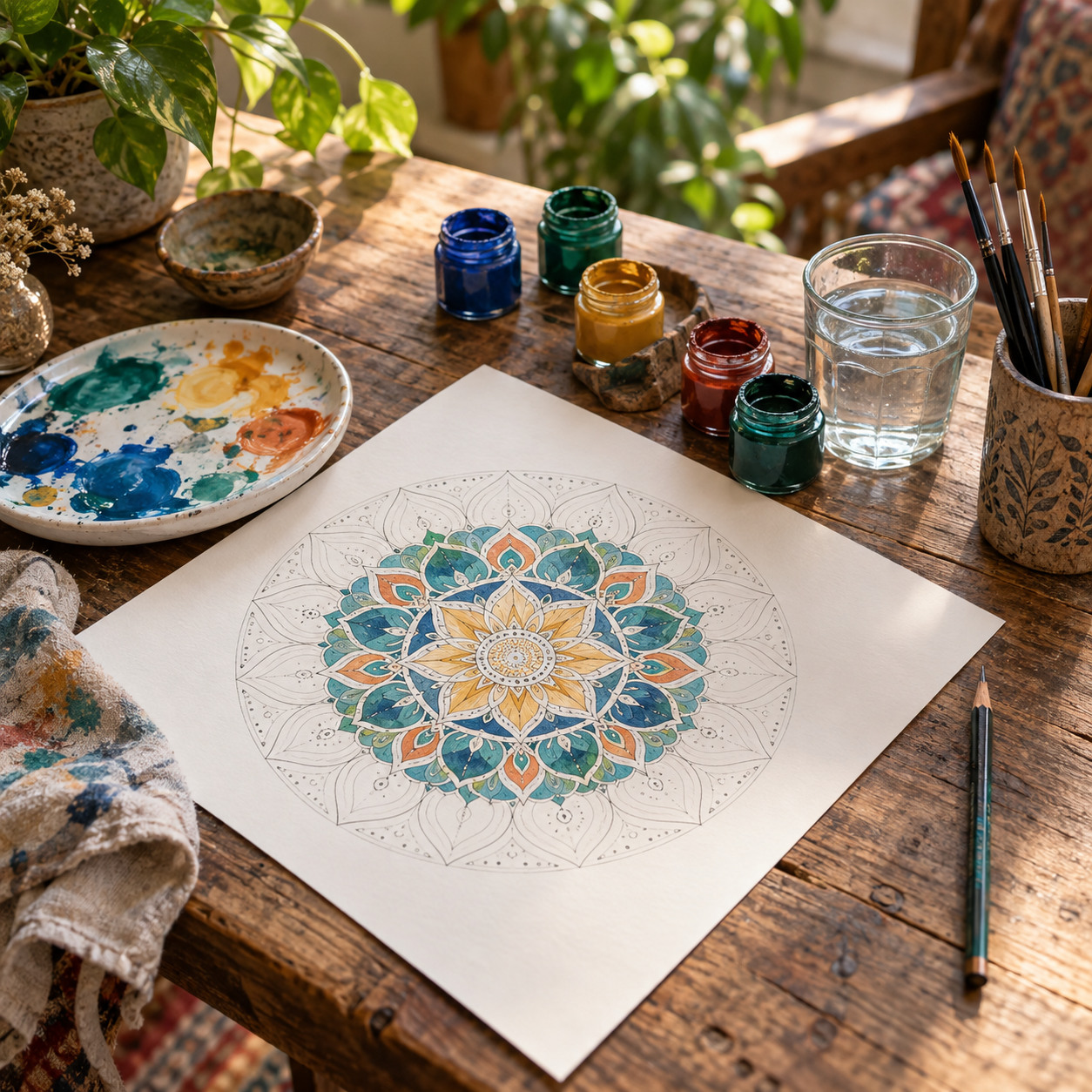 Workshop Mandalas