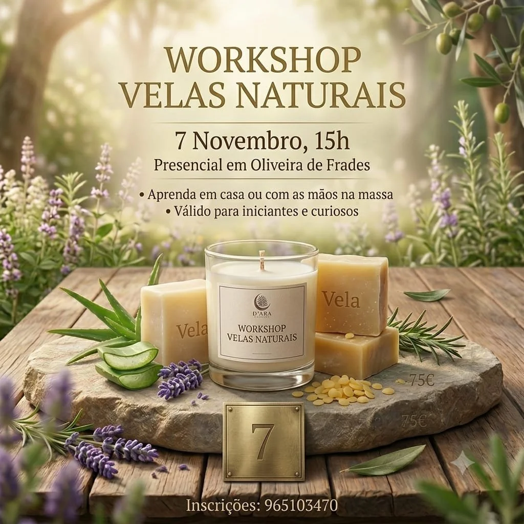 Workshop Velas Naturais