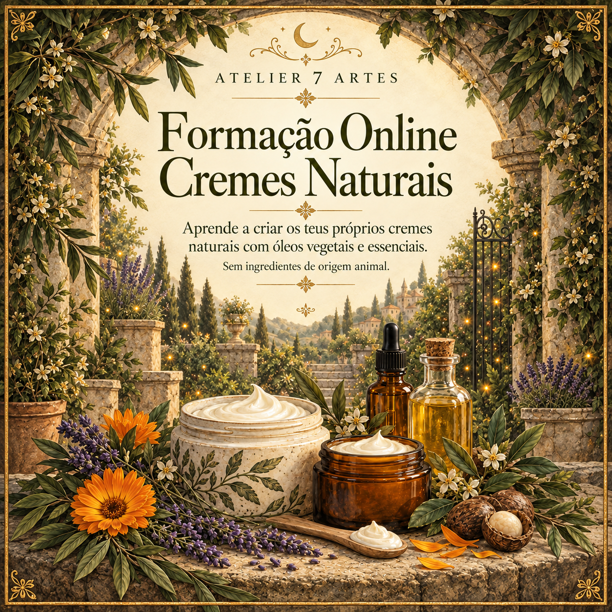 Formação Online Cremes Naturais