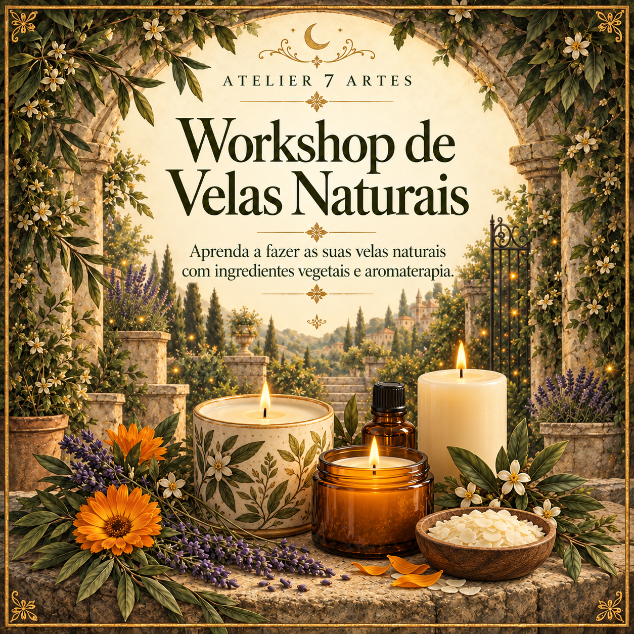 Workshop Velas de Naturais