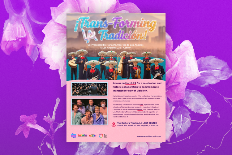 Trans-Forming THE Tradition! A historic collaboration to commemorate Transgender Day of Visibility
