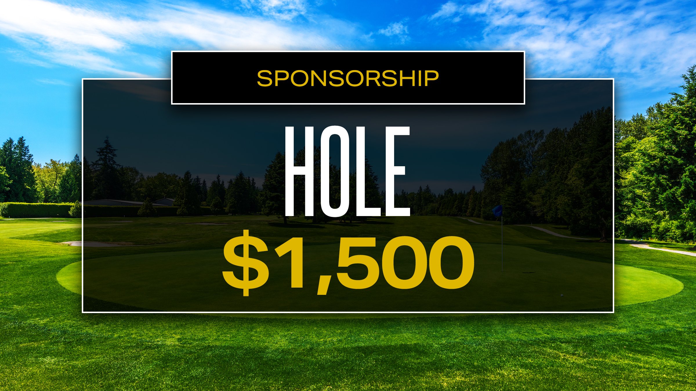 Hole Sponsorship