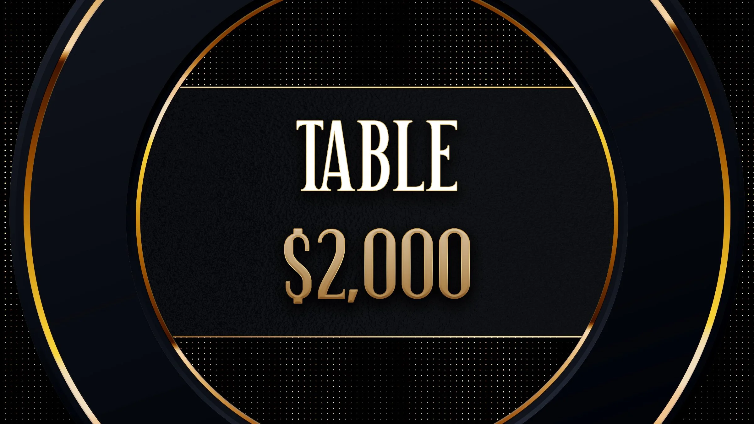 Table Sponsor