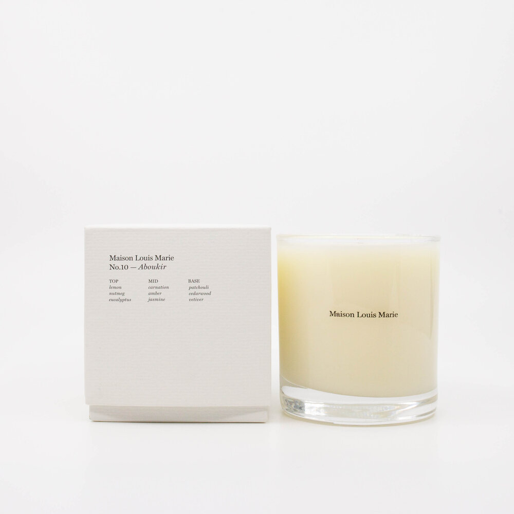 Maison Louis Marie Candle No.10 Aboukir — + Supple Apothecary