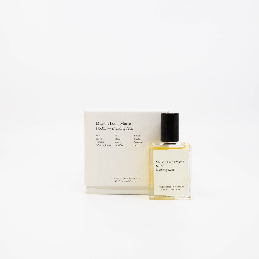 Maison Louis Marie Perfume Oil No.03 L'Etang Noir — + Supple