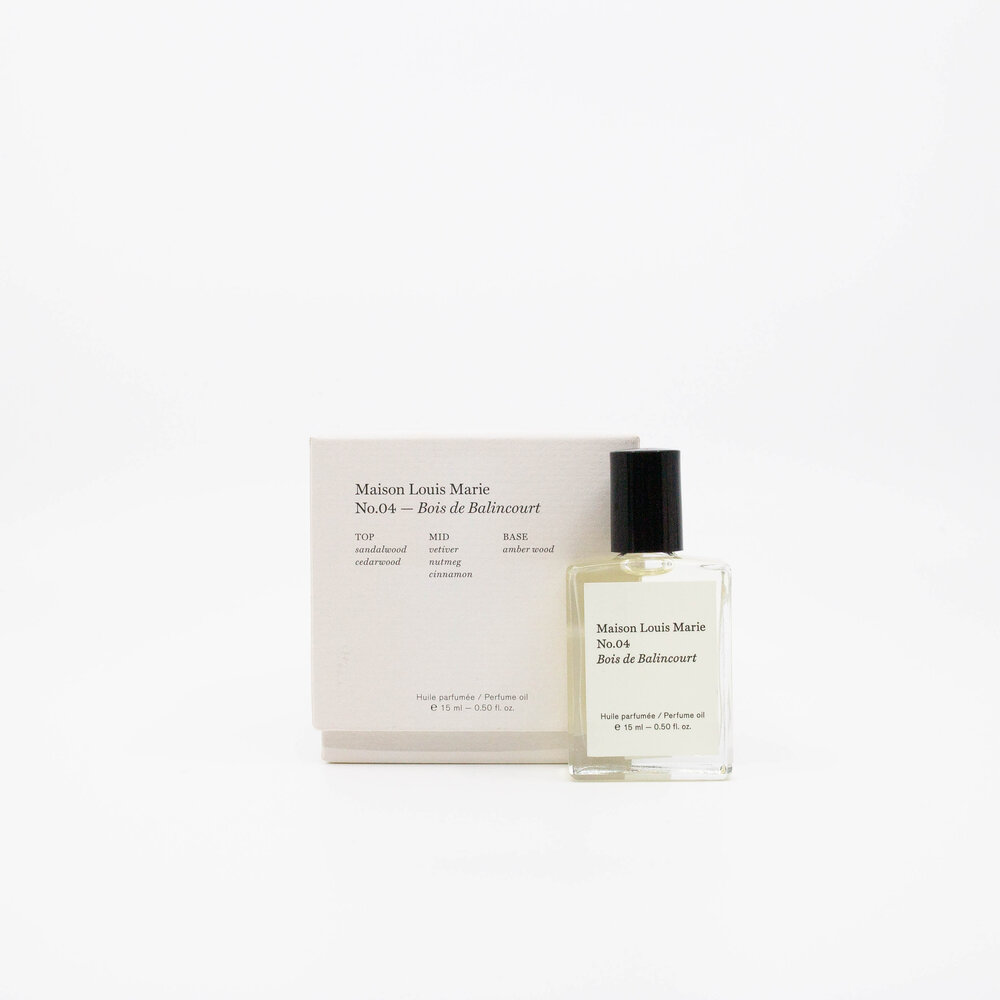Maison Louis Marie Perfume Oil No.04 Bois de Balincourt — +