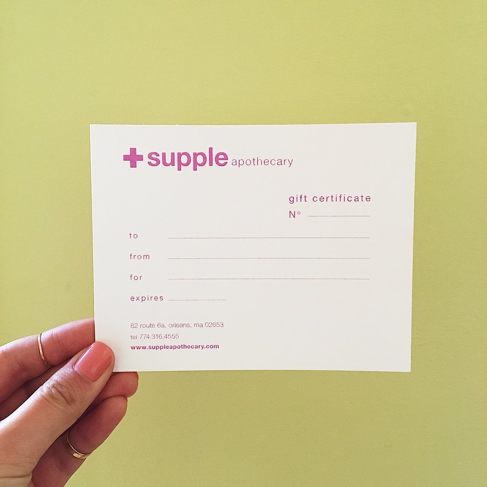 In-Store Gift Certificate