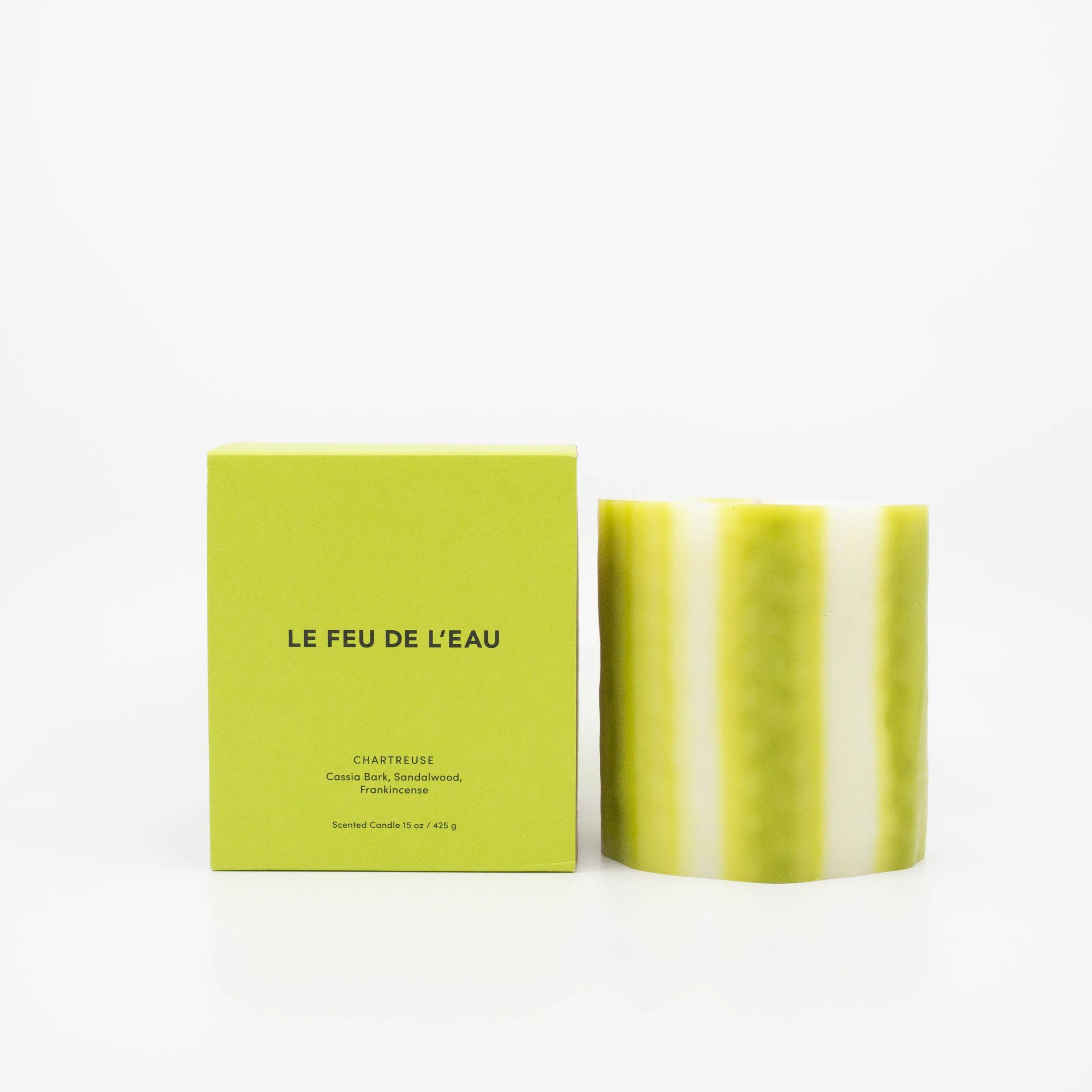 Le Feu de L'eau Chartreuse Candle