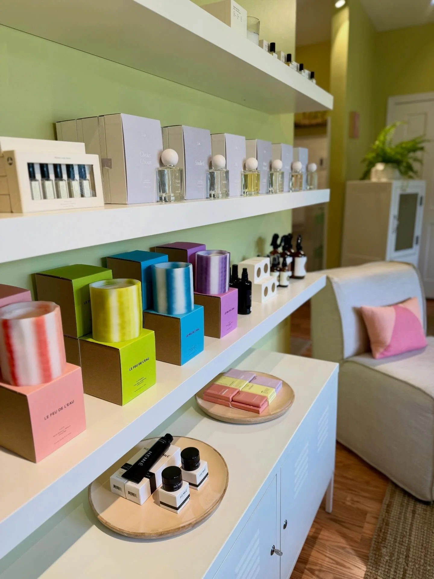 We like to think we&rsquo;re defying winter with our warm colors, enveloping space and soothing scents. Just a quick stop in will lift your spirits &mdash; and treating yourself to our Bespoke facial might just make March your favorite month. 🩷