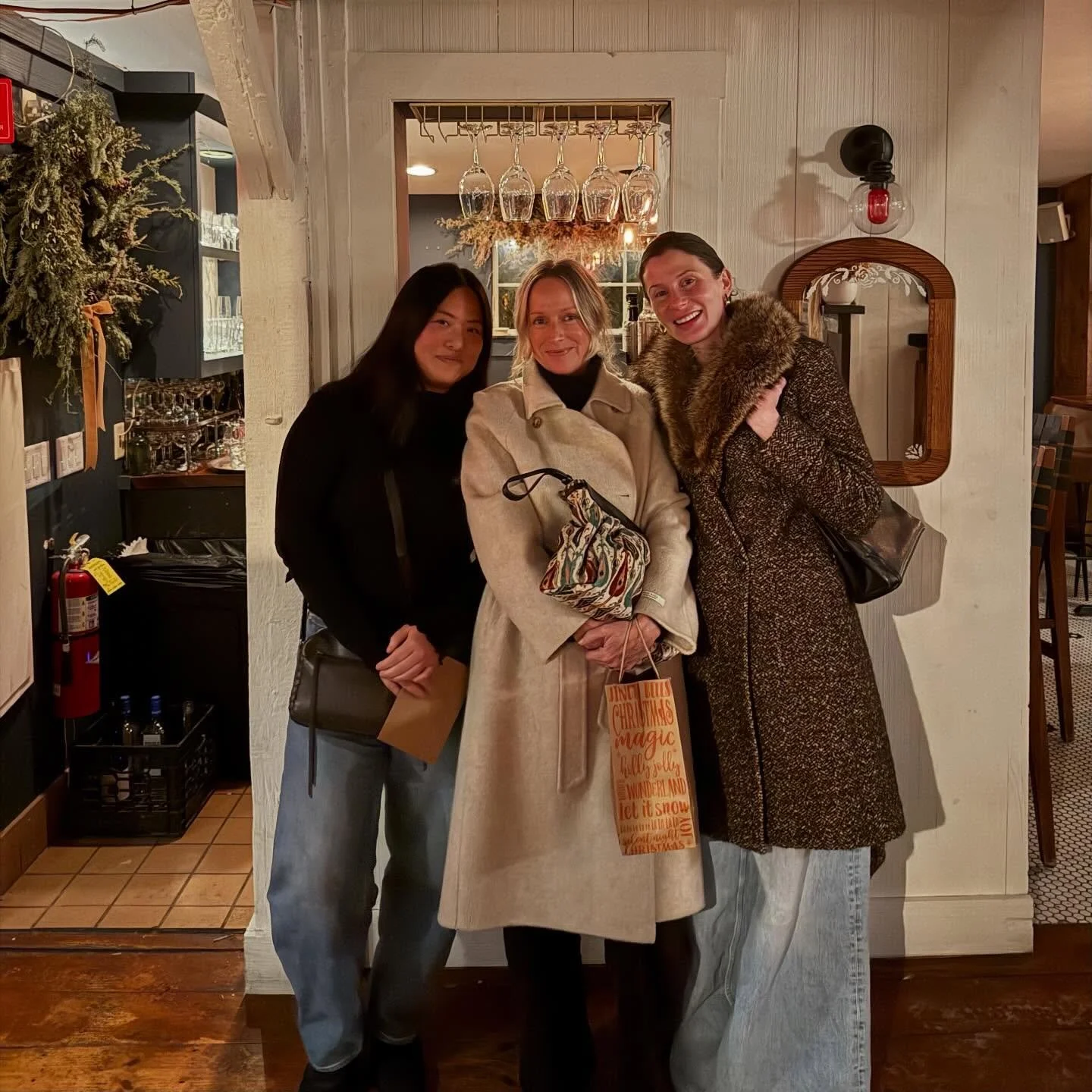 Fabulous holiday dinner with my beloved Supple Gals @kellyjchase and @salomegiafaglione . I am so very fortunate to have these two beauties under my wings. Thank you for your unwavering friendship and support. Here&rsquo;s to another year together! ❤