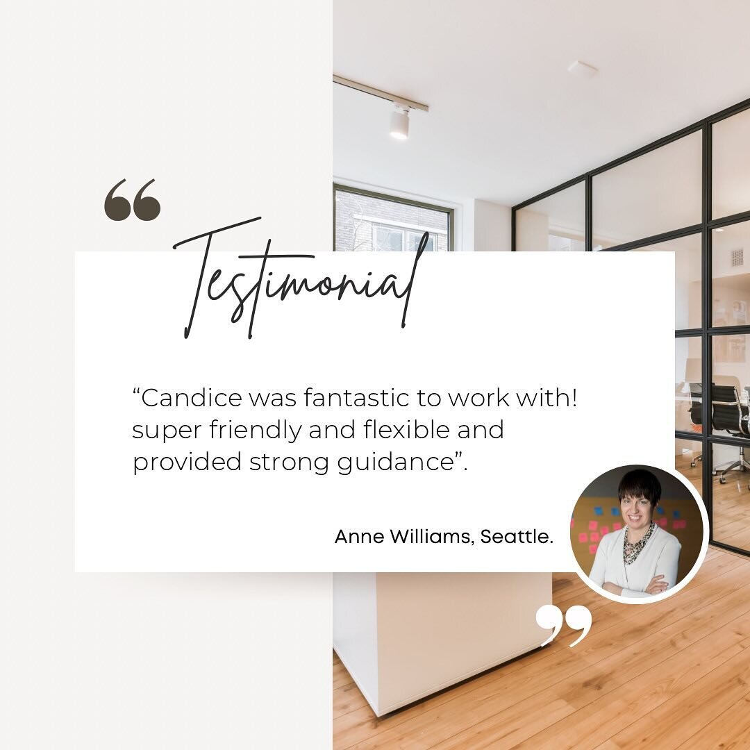 🌷CLIENT TESTIMONIAL🌷

With a wealth of career experience working with the big brands like Starbucks and Proctor &amp; Gamble, Anne is building her own marketing strategy business to serve non-profits and mission-driven companies.
 
It&rsquo;s alway