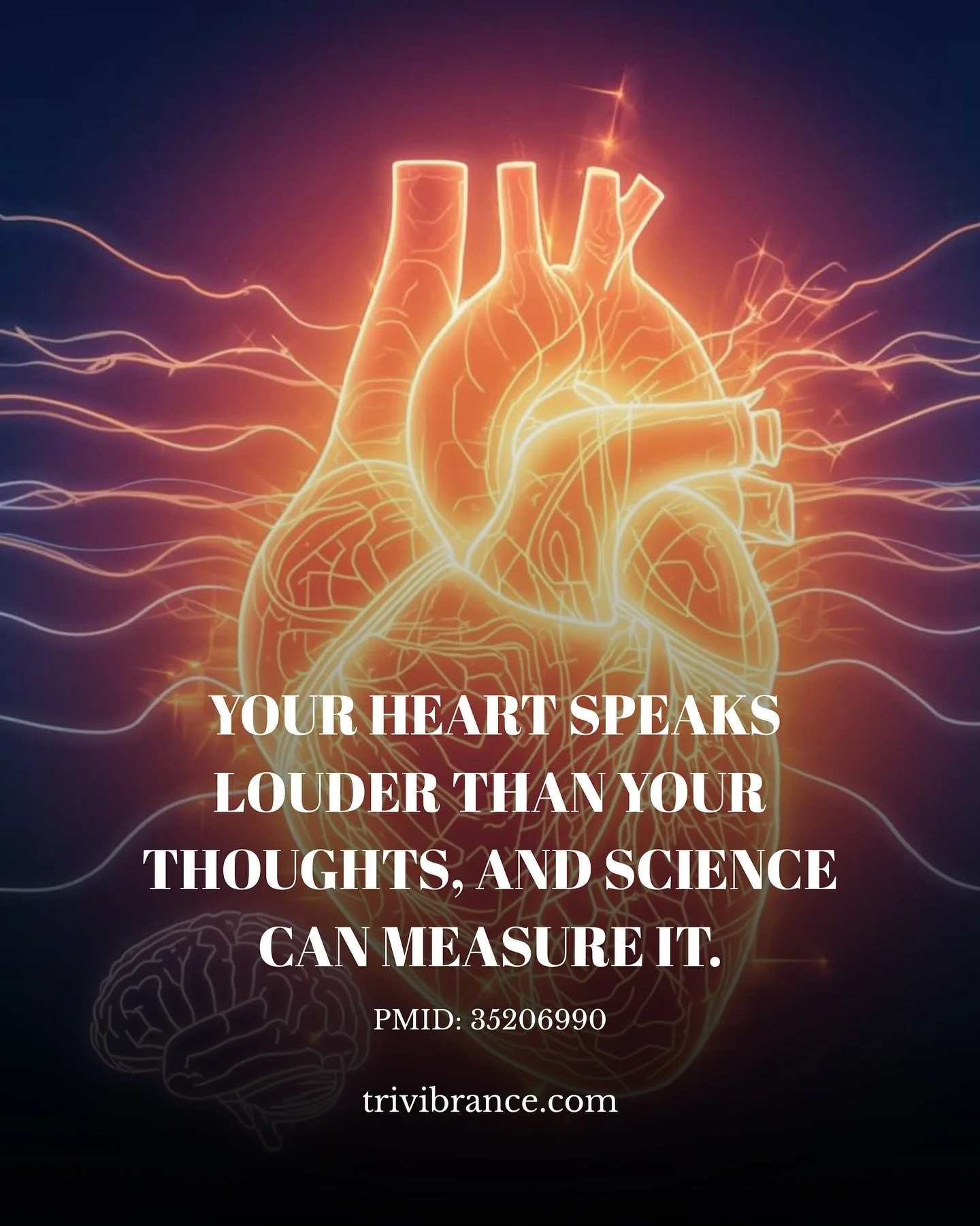 Your heart isn&rsquo;t just a pump, it&rsquo;s a powerful communicator.

Research from the HeartMath Institute shows that the rhythmic patterns of your heartbeat send more signals to your brain than the other way around.
In fact, the heart generates 