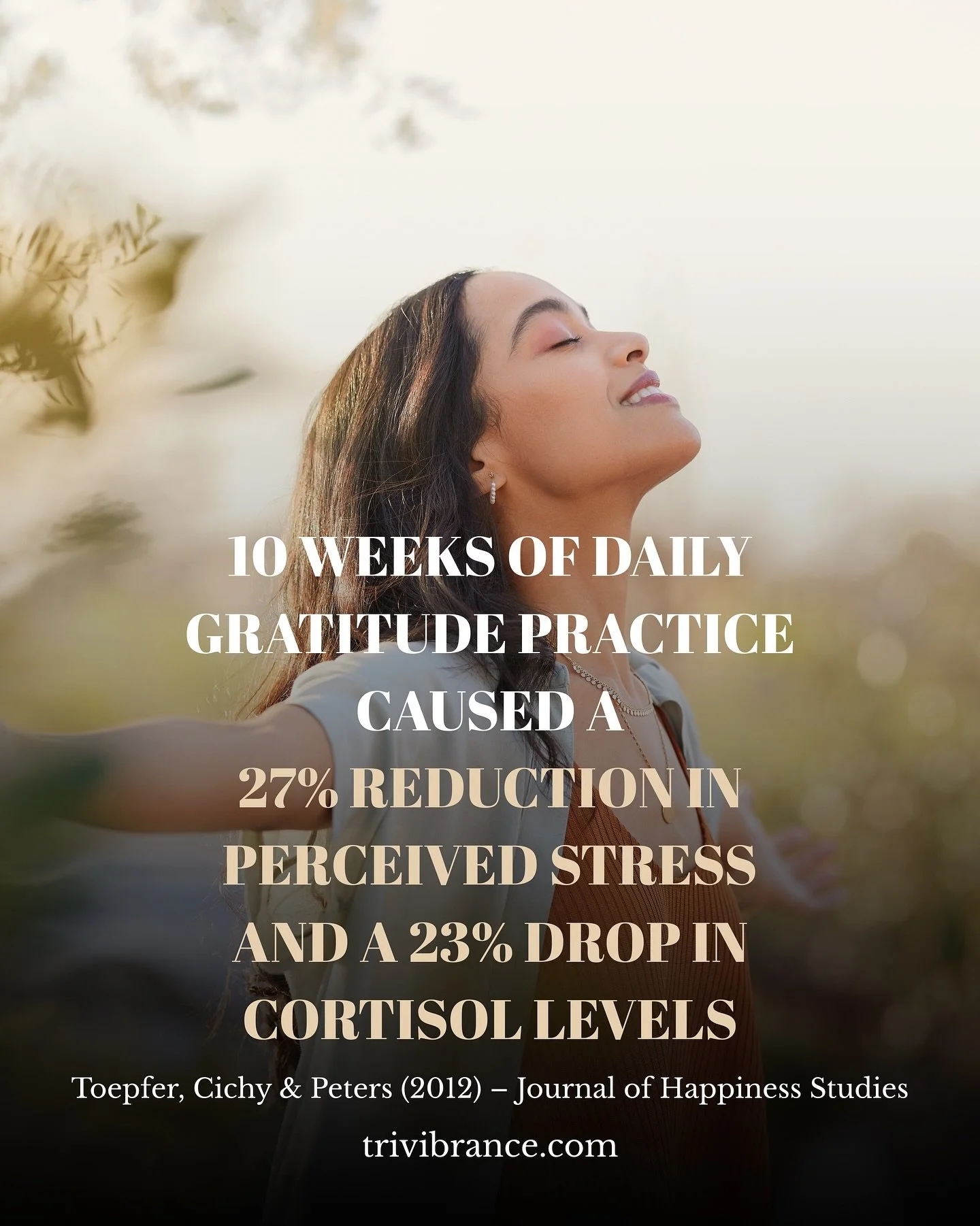 A 2017 randomized controlled trial with 300 adults seeking mental-health counseling showed that adding just 10 minutes of gratitude journaling per week produced larger improvements in well-being than therapy alone.

Your body keeps the score.. and gr
