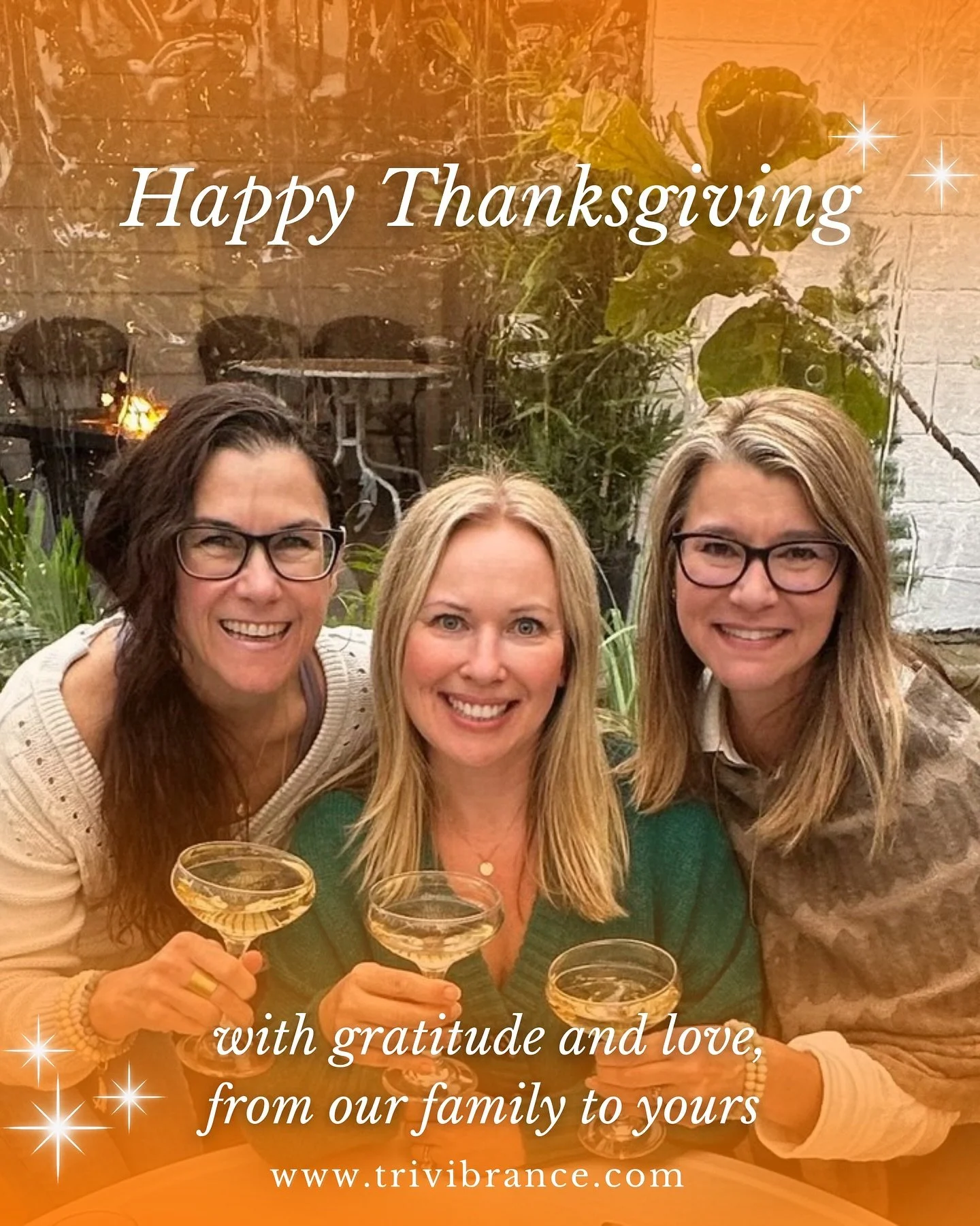 During our week of gratitude, we wanted to reach out specifically to our Trivibrance friends and family, and remind you how genuinely grateful we are for your high vibration energy and your loving support of our all-woman owned and operated small bus