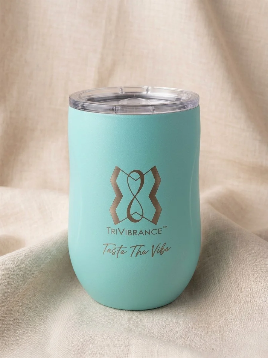 TASTE THE VIBE - All Purpose Vibrant Beverage Holder - Sea Glass