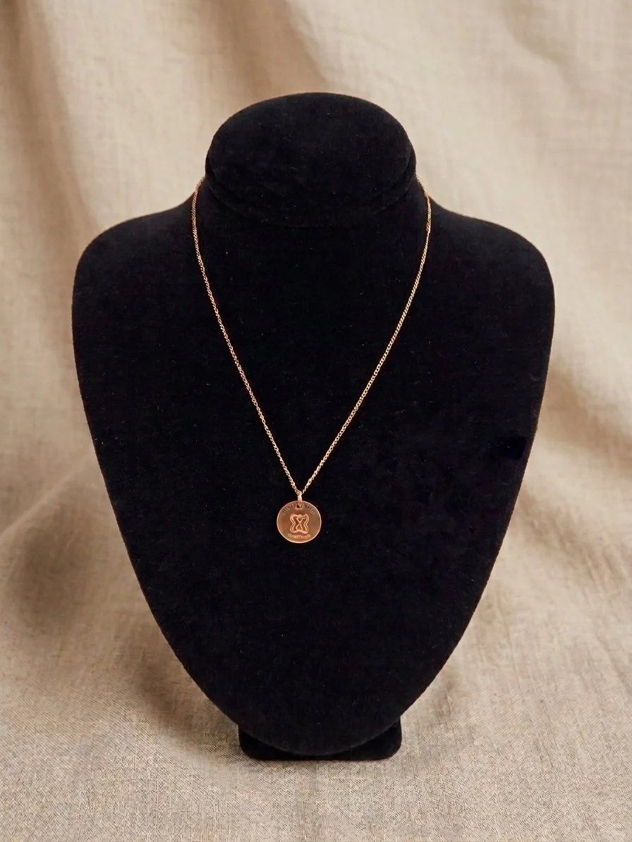NEW TriVibrance™ Protective Pendant Necklace - (Small 16" Gold)