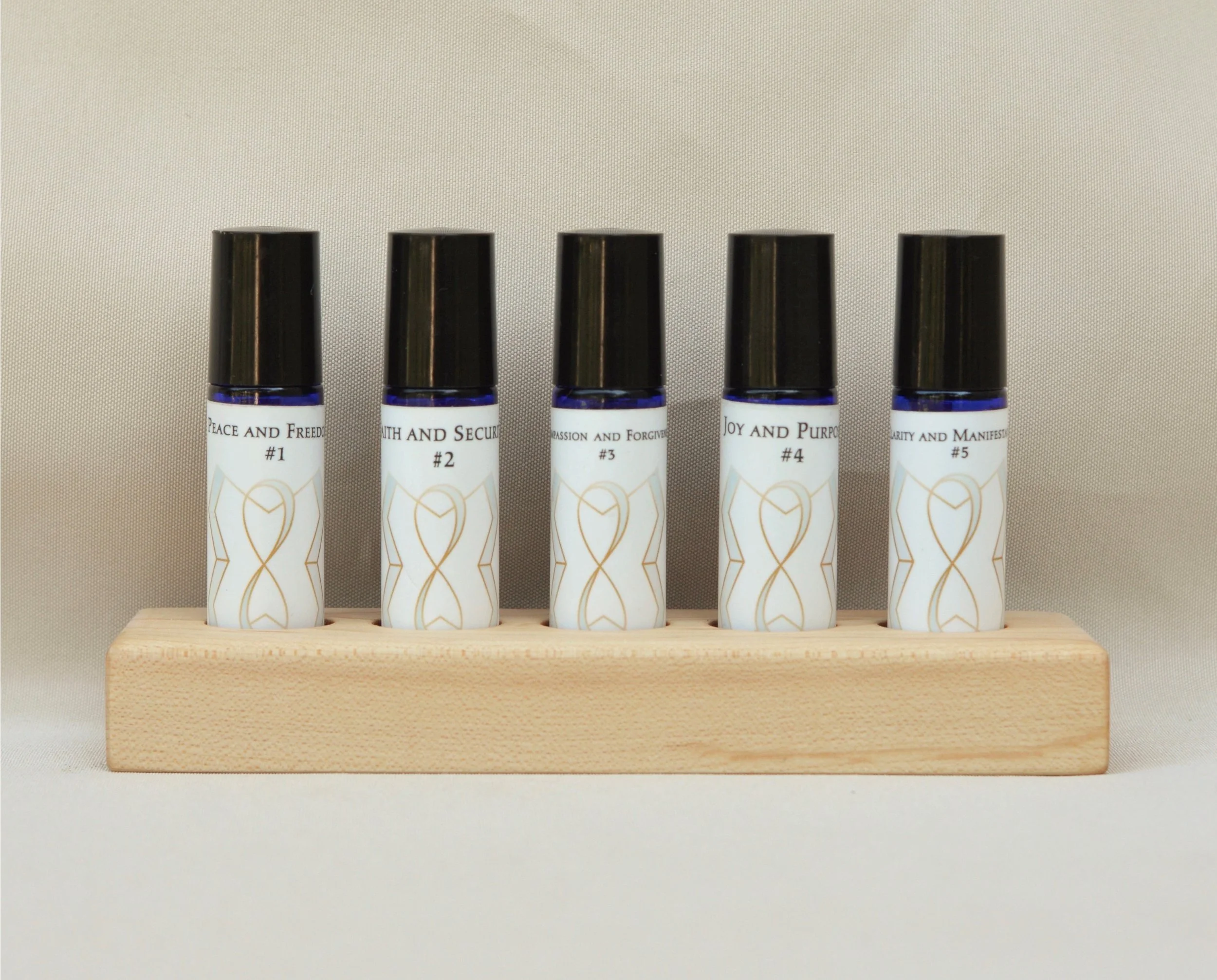 Vibrant Flow Bundle ™ - All FIVE Oils + Maple Tray