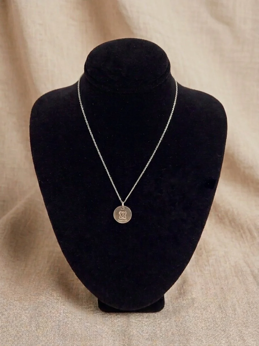 NEW TriVibrance™ Protective Pendant Necklace - (Small 16" Silver)