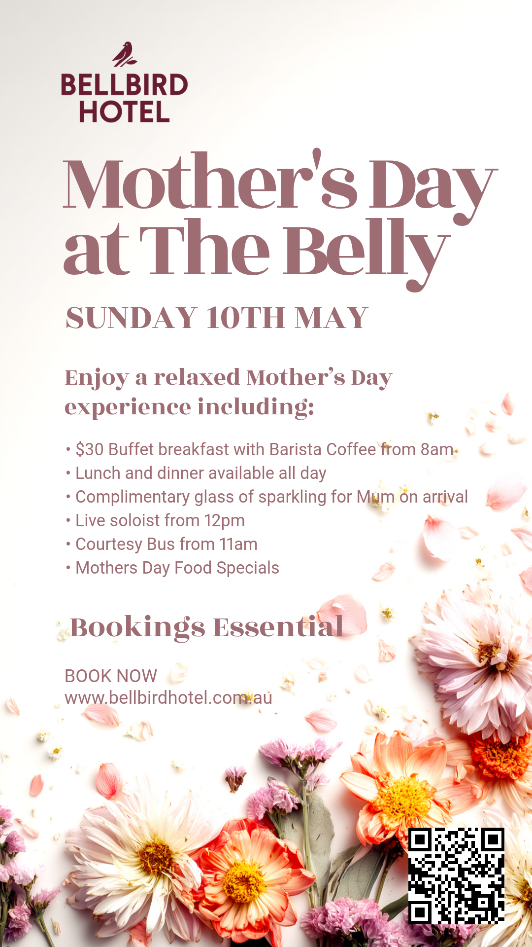 💐 Mother’s Day at The Belly 💐