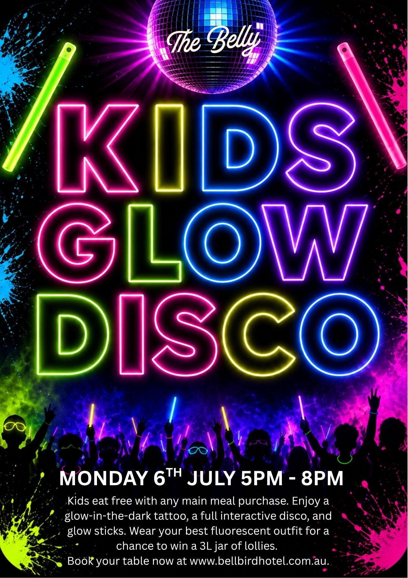 🌈✨ KIDS GLOW DISCO✨🌈