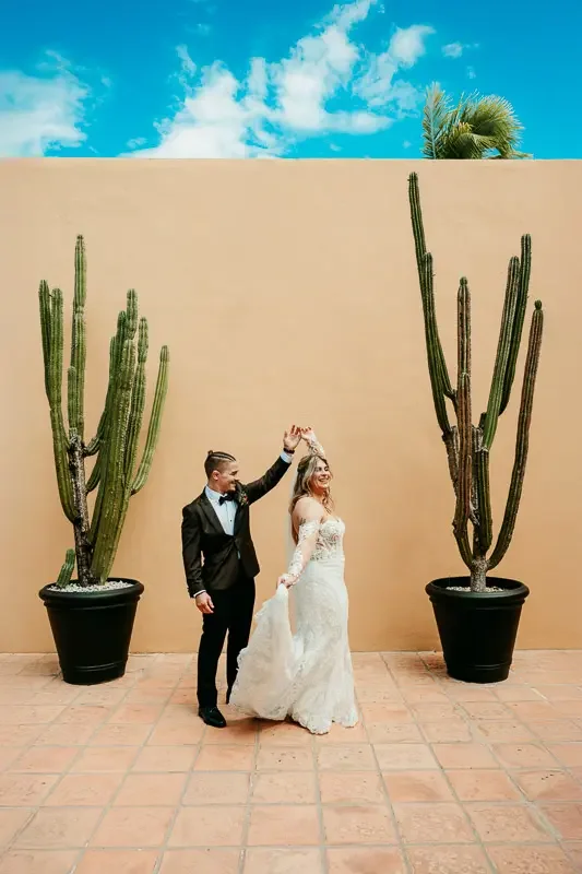 A Dreams Tulum Wedding in the Mexican Plaza: Morgan &amp; Michael, April 2026