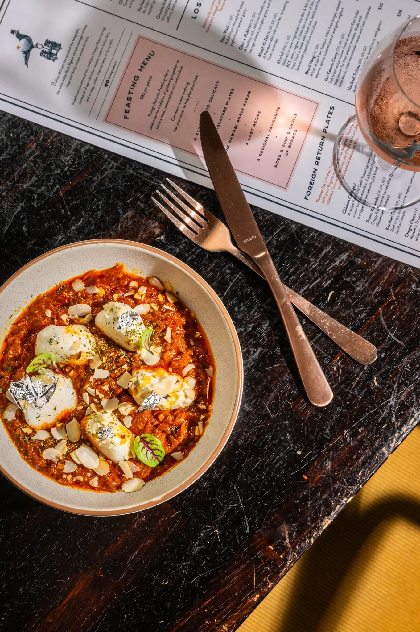 New Menu Launch