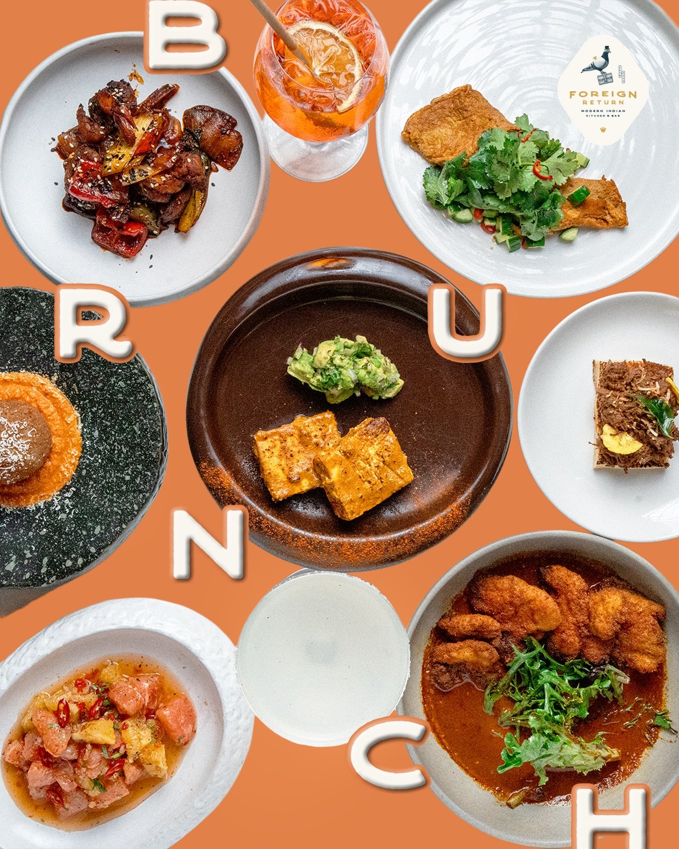 Brunch at Foreign Return is not a meal, it&rsquo;s a weekly ritual.

A little bit of spice, a lot of good food, and drinks that keep the conversation flowing.

It&rsquo;s where long afternoons turn into great stories and second rounds feel like a gre