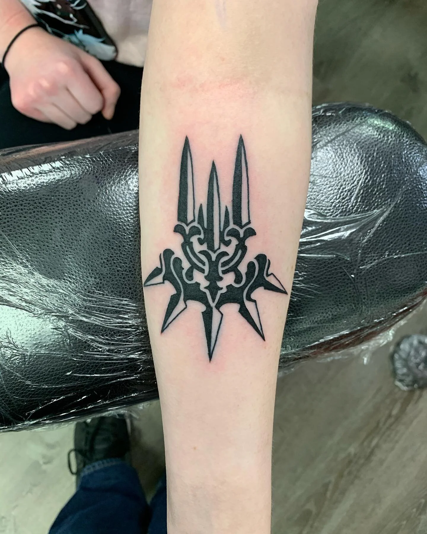 Video game symbol i did  few days back #massachusetts #westernmasstattoo #Connecticut #connecticuttattoo #southwindsor #angrypenciltattoo #tattoo #tattoos #eternalink #hivecaps #saniderm #helios #dragonsbloodbutter #MAtattoo #CTtattoo #CTtattooartist