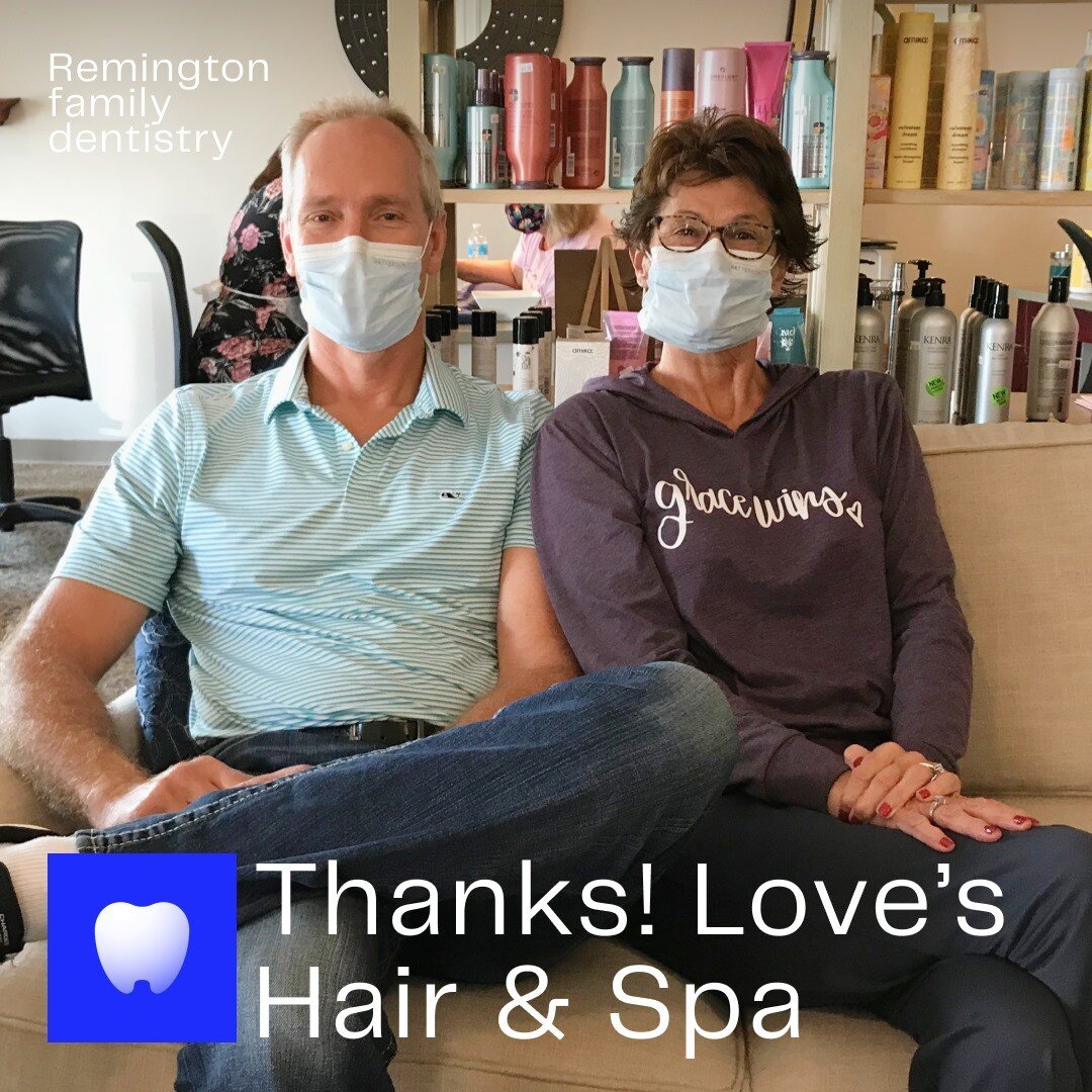 First of all, a huge thank you to Love's Hair &amp; Spa for our awesome Spa Day! And, a very special someone left us all at Remington Family Dentistry some beautiful words.🥰
To my team 💙 &quot;Please allow me to begin this by saying that you are an