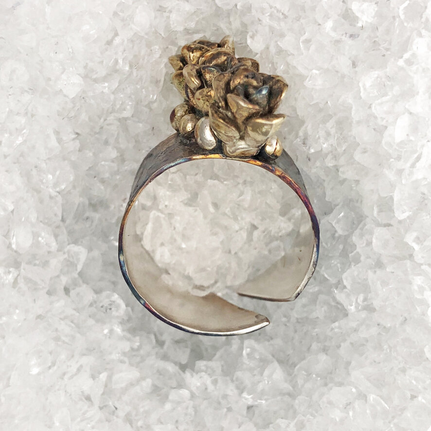Triple Succulent Ring  Ferangelika