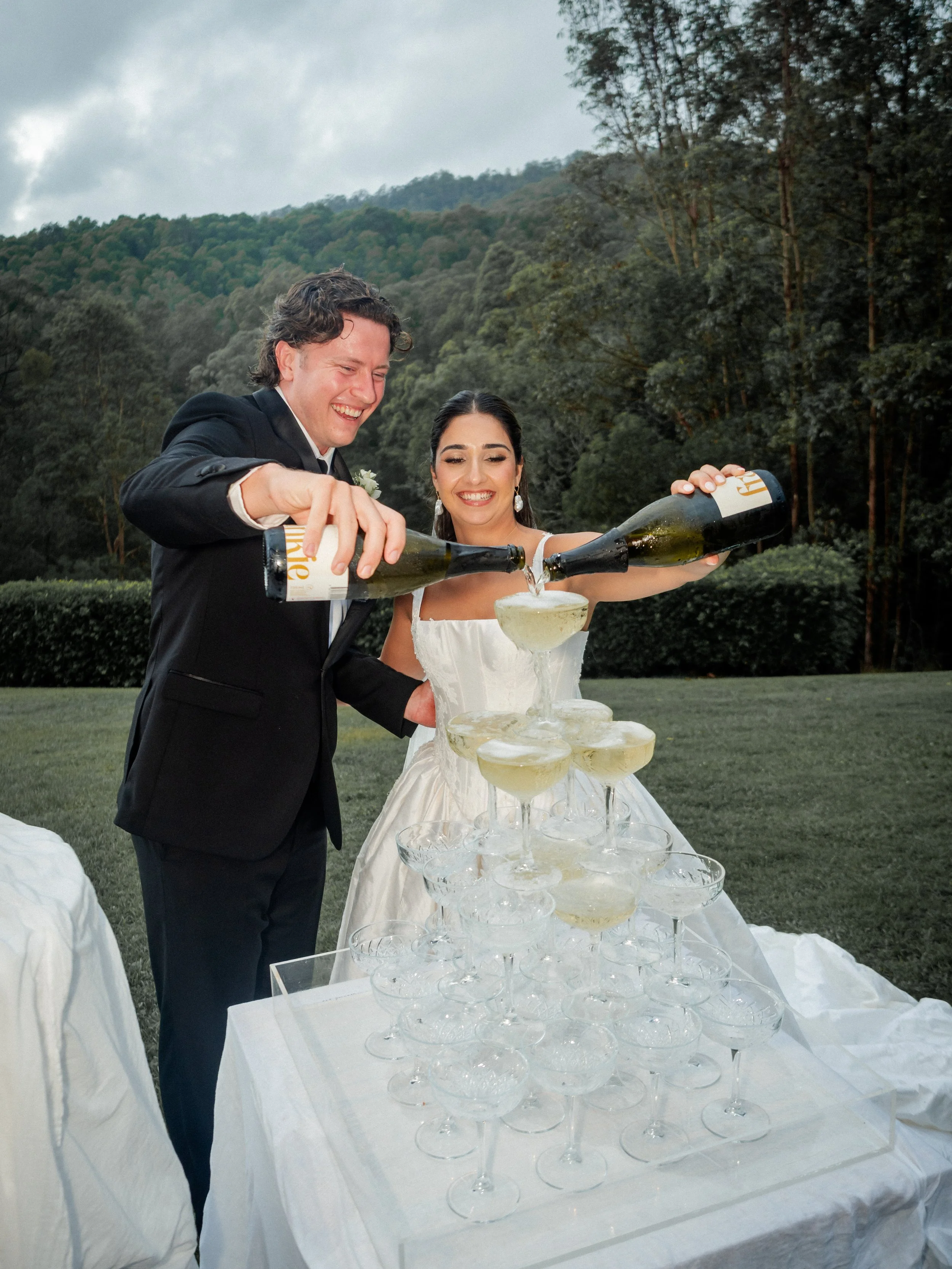 Wedding at Austinvilla married by male celebrant