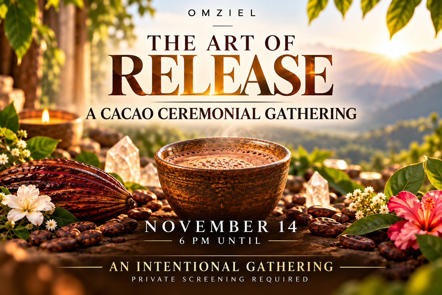 Cacao: THE ART OF RELEASE