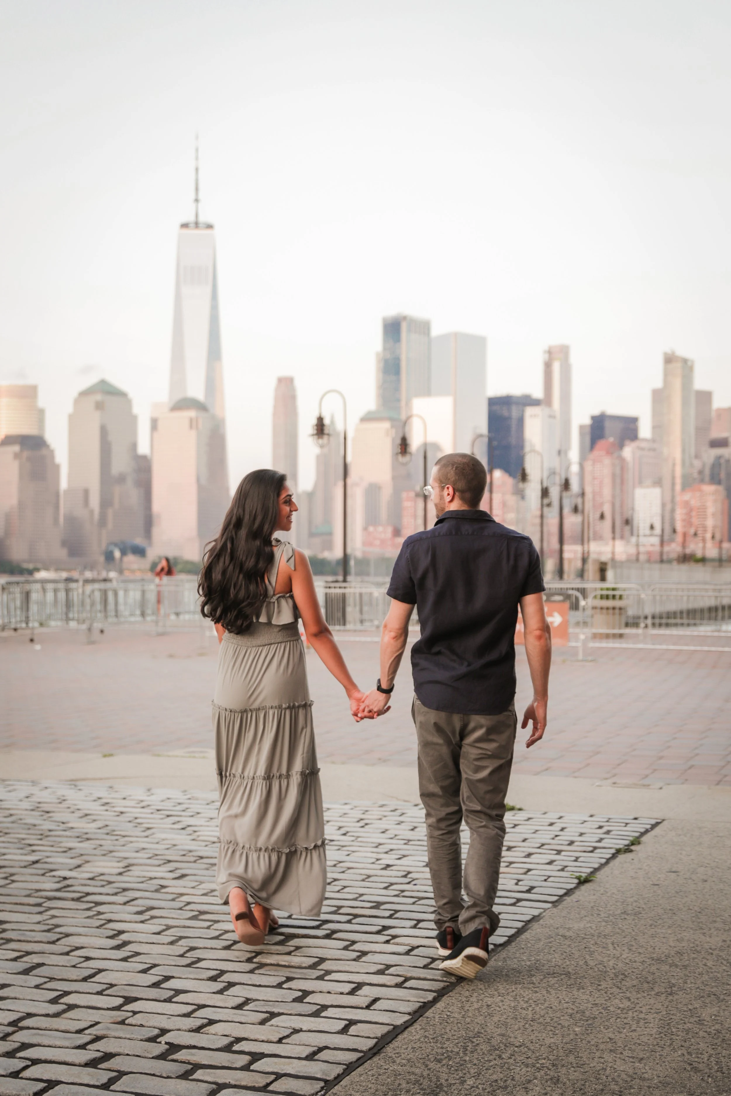 Ryan & Dominique Engagement: Jersey City, NJ