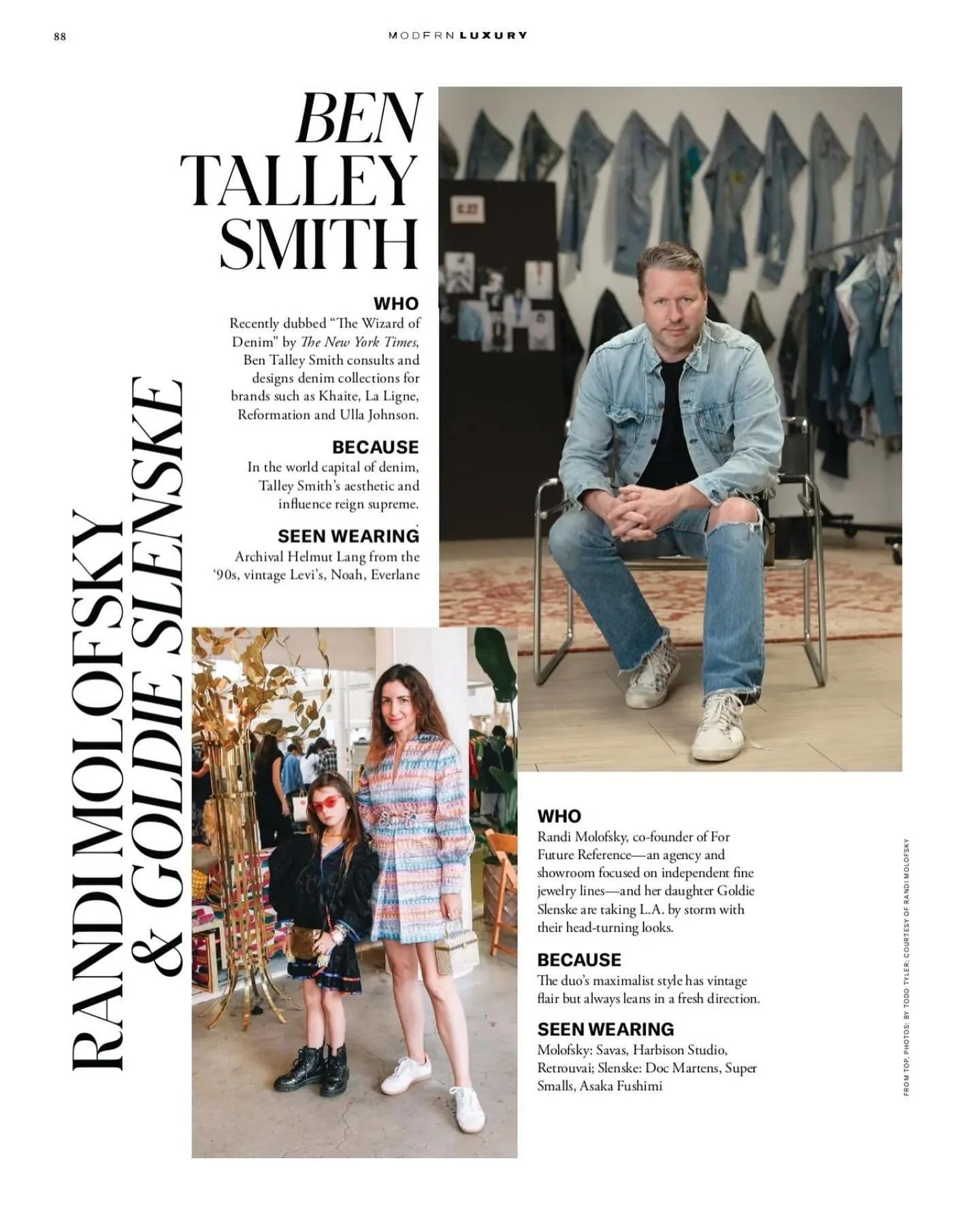 Thank you to @modernluxury for including us in September&rsquo;s issue of Angeleno magazine.