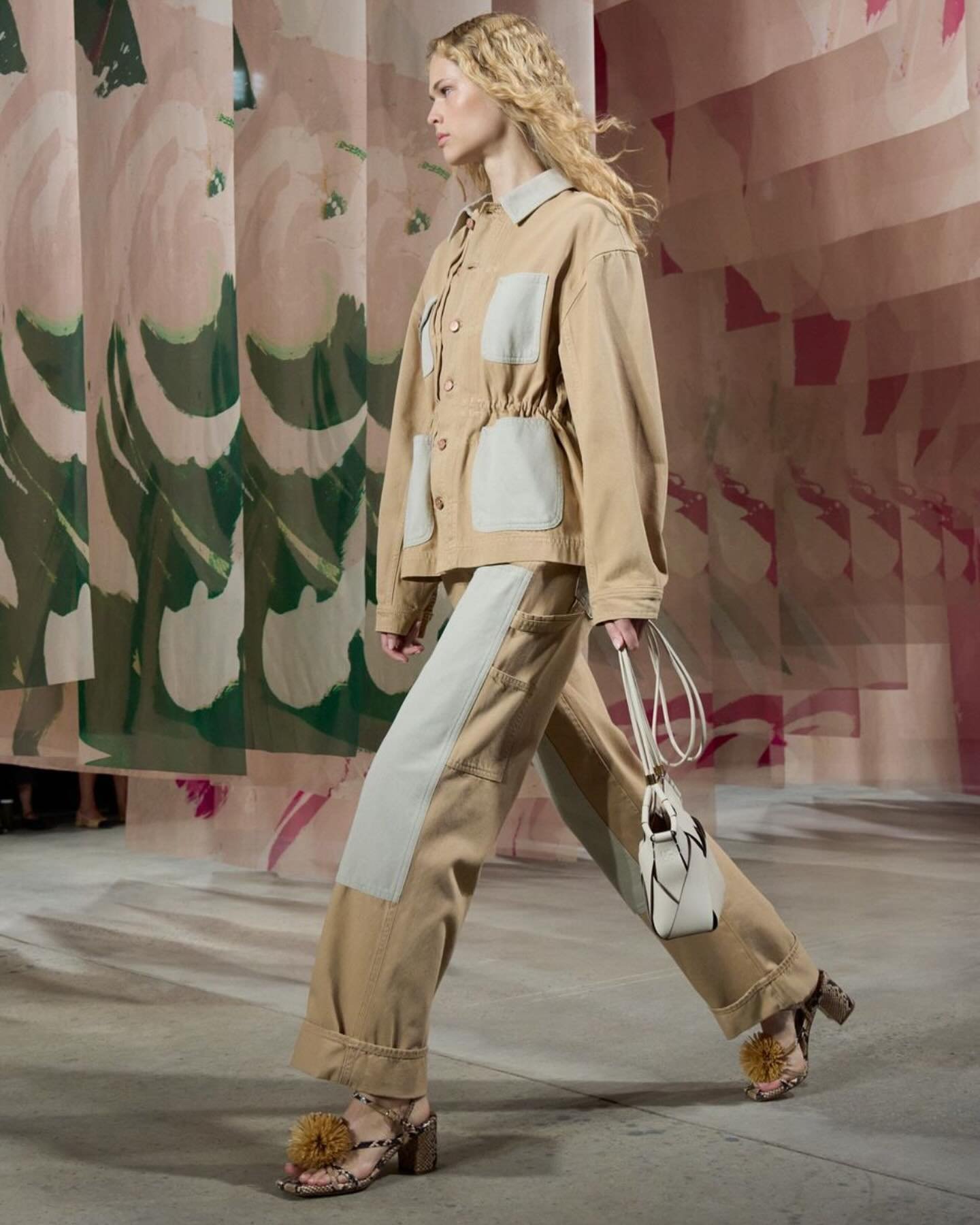 Ulla Color Blocked Jacket and Jeans