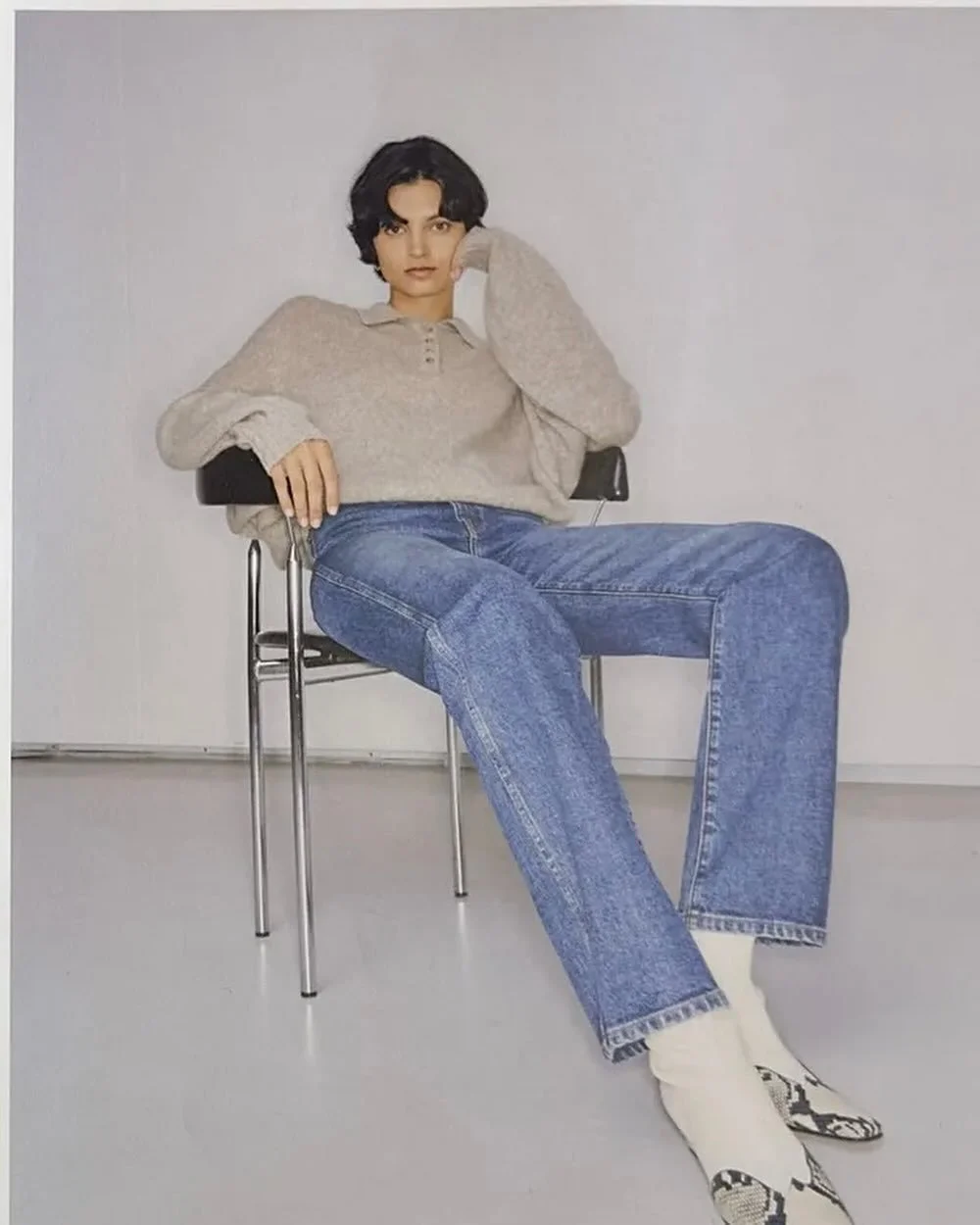 Khaite jeans on Vogue.com.