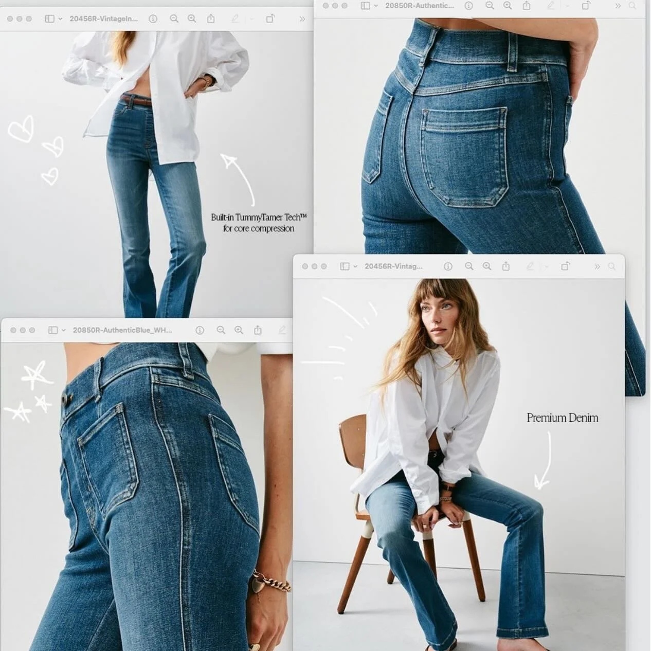Spanx Denim. By Talley Creative.